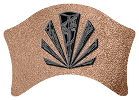 DABAN-602-BK-SH-BZ Black Sunburst Shimmer Bronze